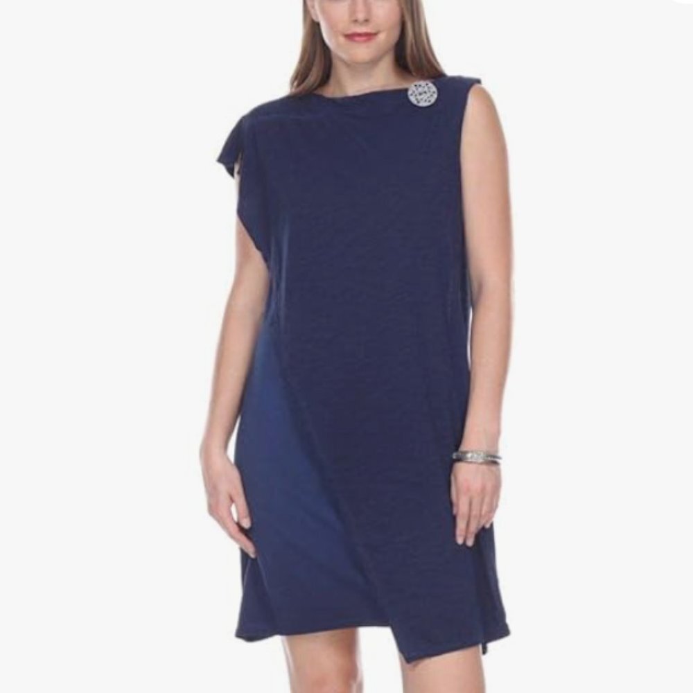 Neon Buddha Women's Standard Seaside Dress Dress Blue Size XS